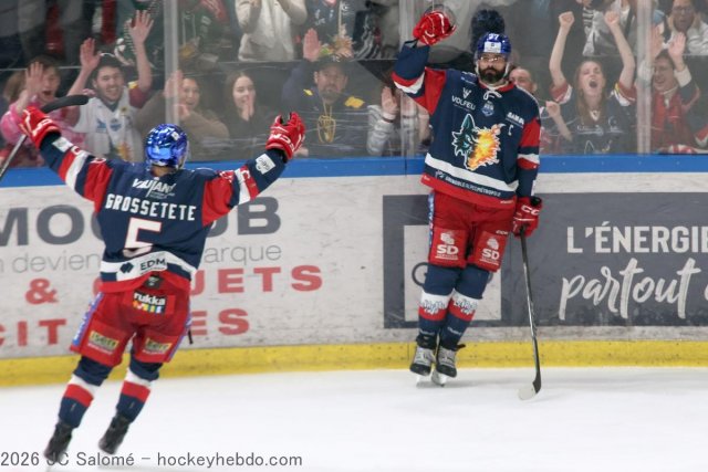 Photo hockey match Grenoble  - Angers  le 08/04/2026