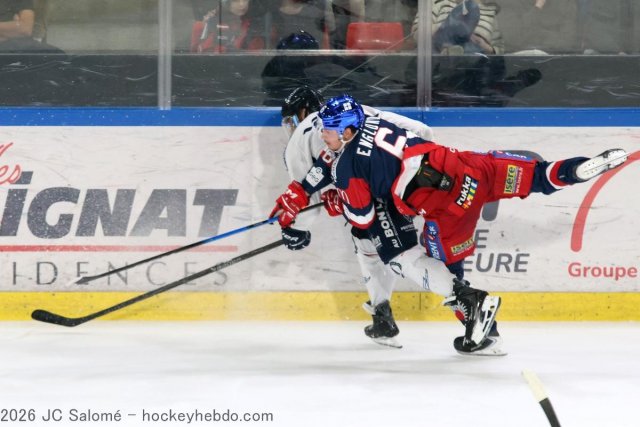 Photo hockey match Grenoble  - Angers  le 08/04/2026