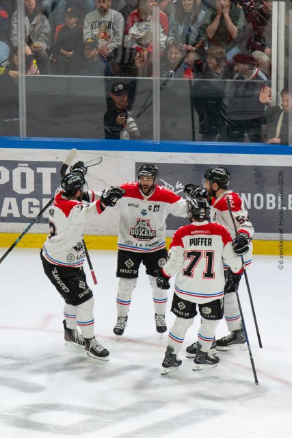 Photo hockey match Grenoble  - Bordeaux le 18/04/2026