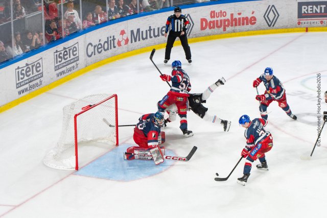 Photo hockey match Grenoble  - Bordeaux le 18/04/2026
