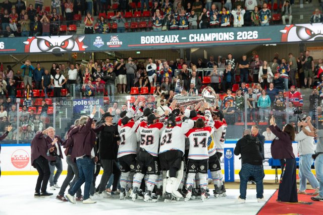 Photo hockey match Grenoble  - Bordeaux le 18/04/2026