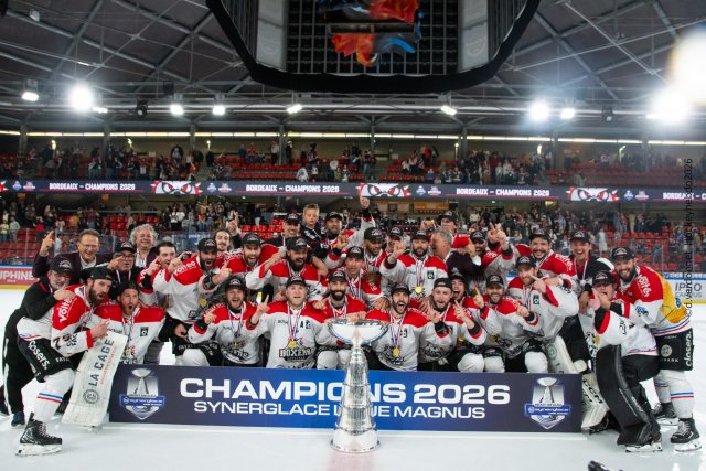 Photo hockey match Grenoble  - Bordeaux le 18/04/2026