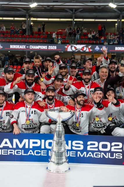 Photo hockey match Grenoble  - Bordeaux le 18/04/2026