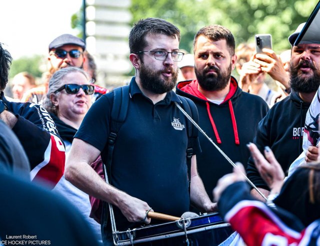 Photo hockey reportage Bordeaux fête ses HEROS !