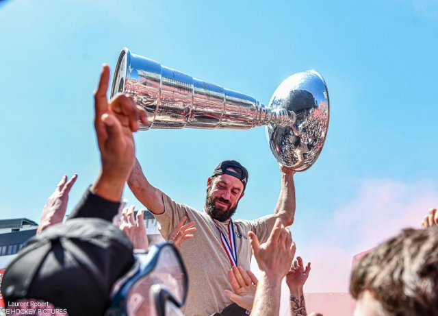 Photo hockey reportage Bordeaux fête ses HEROS !