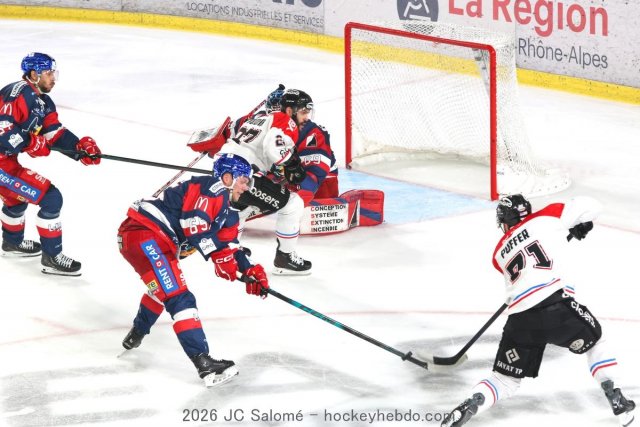 Photo hockey match Grenoble  - Bordeaux le 18/04/2026