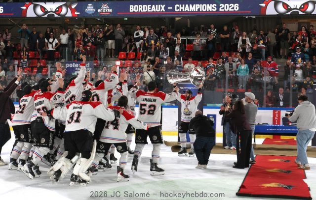 Photo hockey match Grenoble  - Bordeaux le 18/04/2026