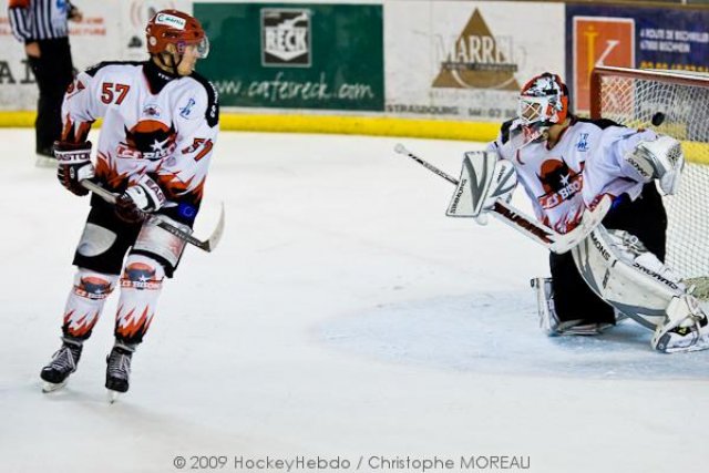 Photo hockey match Strasbourg  - Neuilly/Marne le 04/12/2009