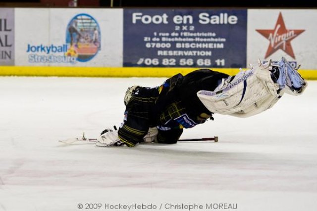 Photo hockey match Strasbourg  - Neuilly/Marne le 04/12/2009