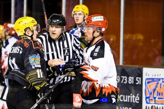 Photo hockey match Strasbourg  - Neuilly/Marne le 04/12/2009