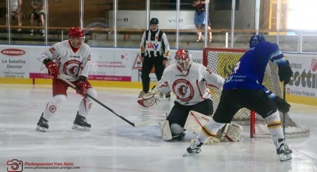 Photo hockey match Lausanne - Genève le 11/08/2026