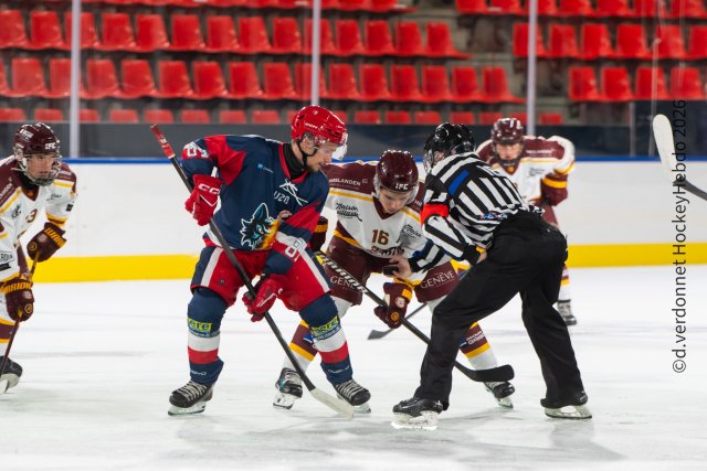 Photo hockey reportage U20 - Grenoble vs Geneve