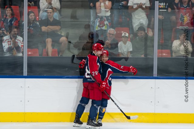 Photo hockey reportage Amical contre les vice-champions de Swiss League!