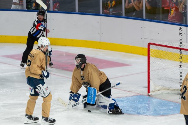 Photo hockey reportage Amical contre les vice-champions de Swiss League!