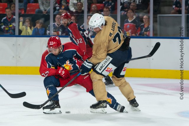 Photo hockey reportage Amical contre les vice-champions de Swiss League!