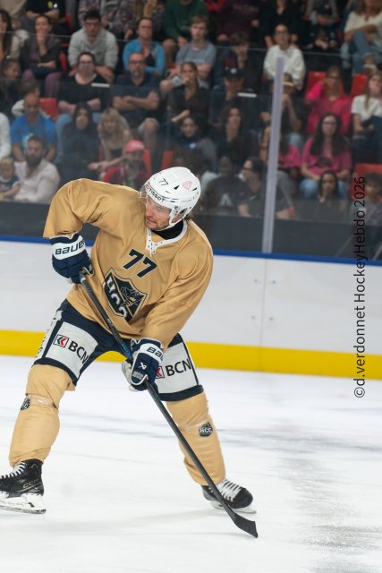 Photo hockey reportage Amical contre les vice-champions de Swiss League!