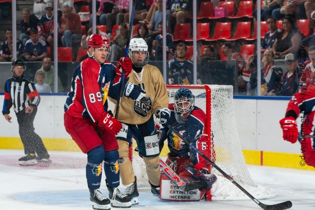 Photo hockey reportage Amical contre les vice-champions de Swiss League!