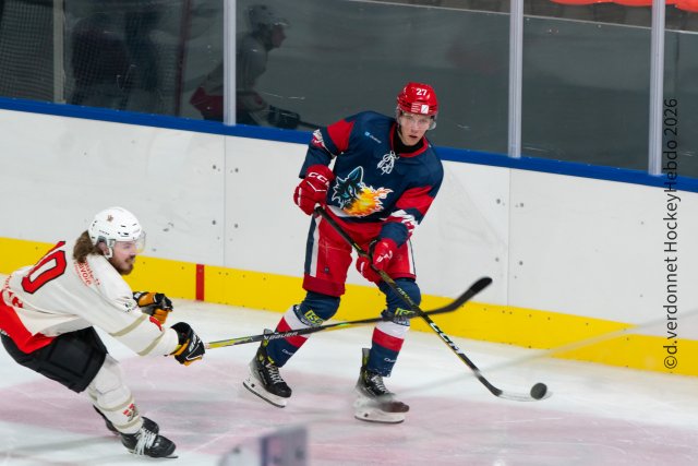 Photo hockey reportage U20 - Match amical Grenoble vs HC74