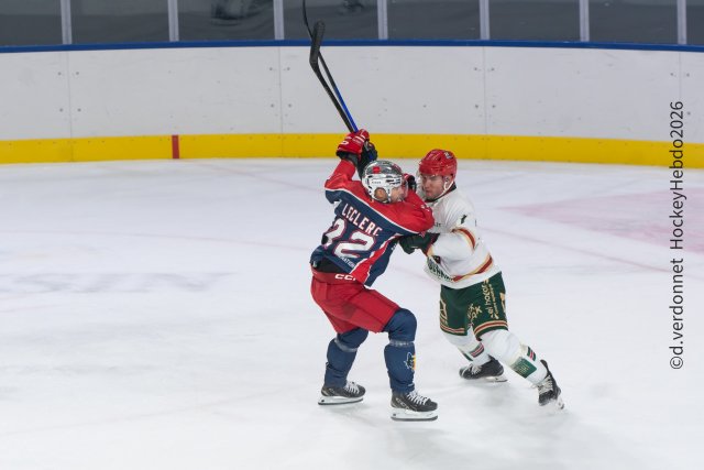Photo hockey reportage Grenoble déçoit à domicile contre Anglet.
