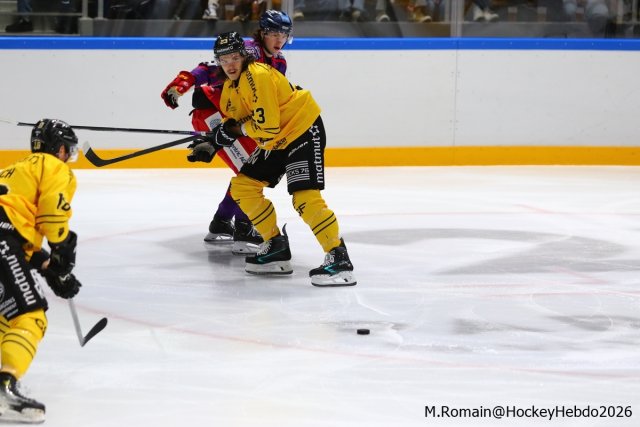 Photo hockey match Rouen - Düsseldorf le 05/09/2026