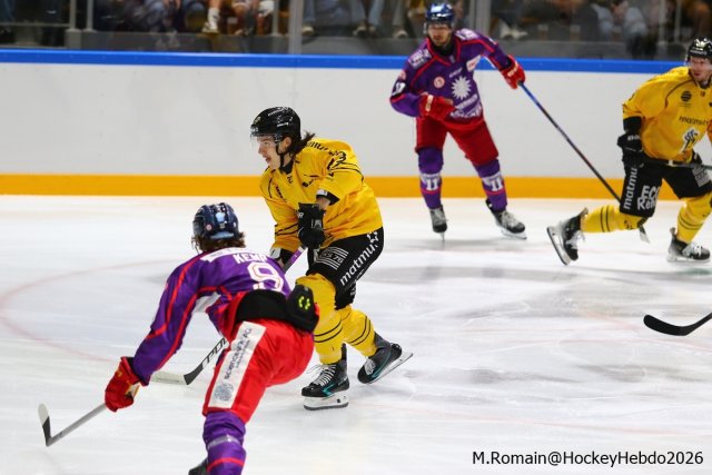Photo hockey match Rouen - Düsseldorf le 05/09/2026