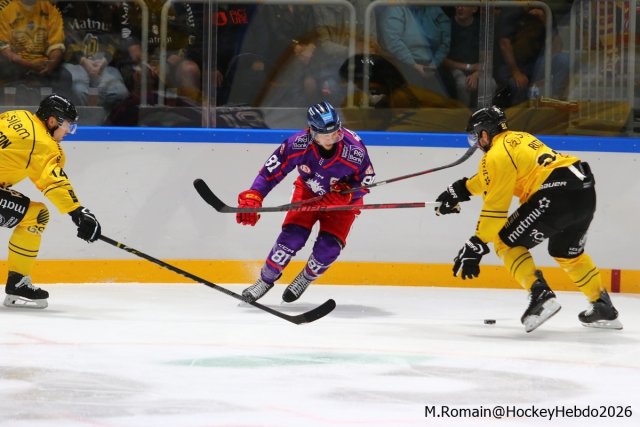 Photo hockey match Rouen - Düsseldorf le 05/09/2026