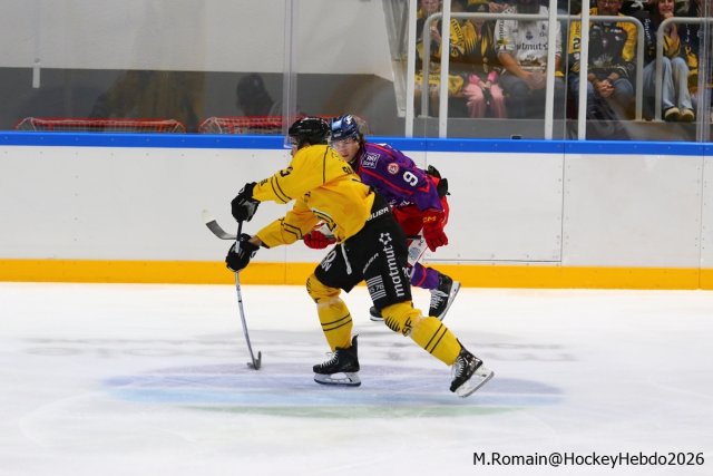 Photo hockey match Rouen - Düsseldorf le 05/09/2026
