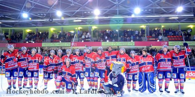 Photo hockey match Grenoble  - Angers  le 08/12/2009