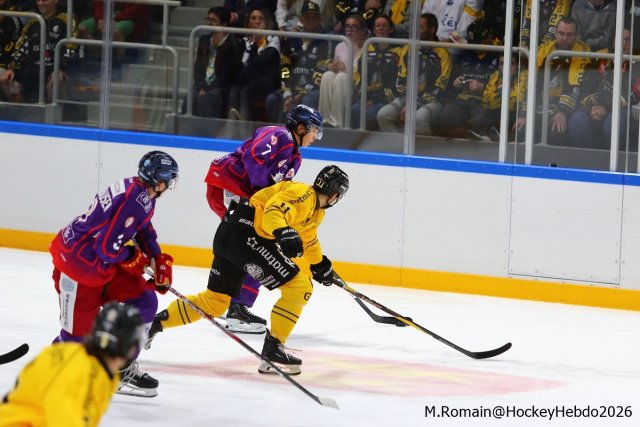 Photo hockey match Rouen - Düsseldorf le 05/09/2026
