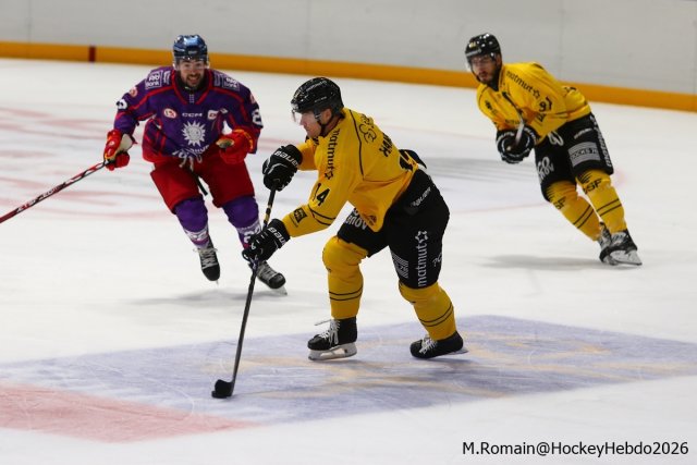 Photo hockey match Rouen - Düsseldorf le 05/09/2026