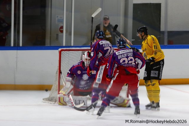 Photo hockey match Rouen - Düsseldorf le 05/09/2026
