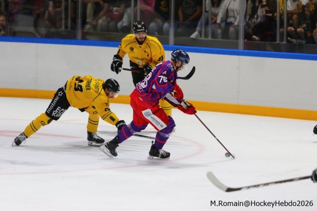 Photo hockey match Rouen - Düsseldorf le 05/09/2026