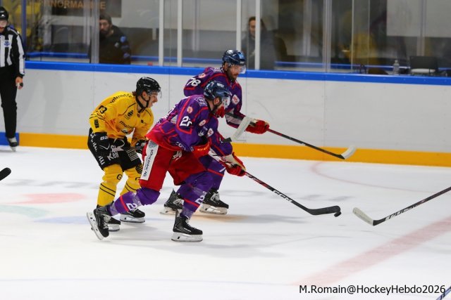 Photo hockey match Rouen - Düsseldorf le 05/09/2026
