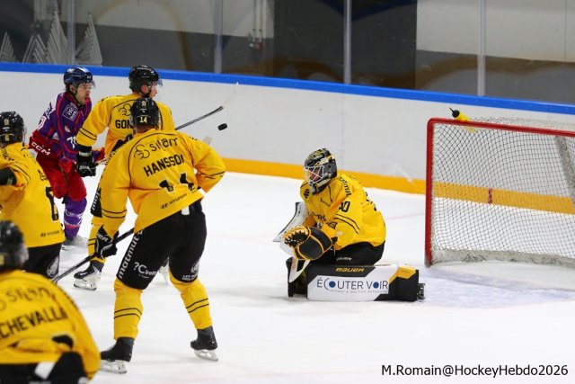 Photo hockey match Rouen - Düsseldorf le 05/09/2026