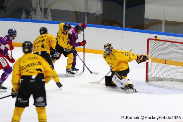 Photo hockey match Rouen - Düsseldorf le 05/09/2026