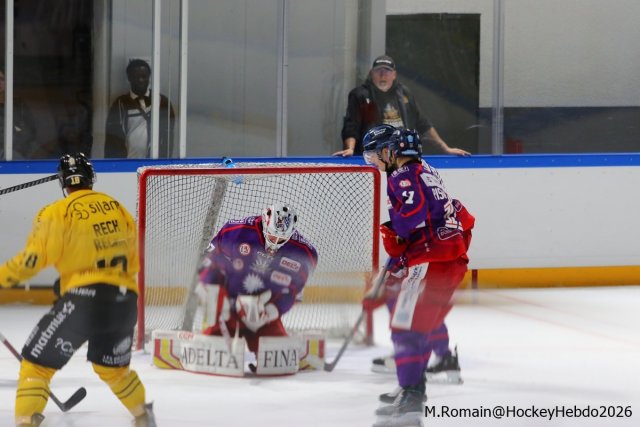 Photo hockey match Rouen - Düsseldorf le 05/09/2026