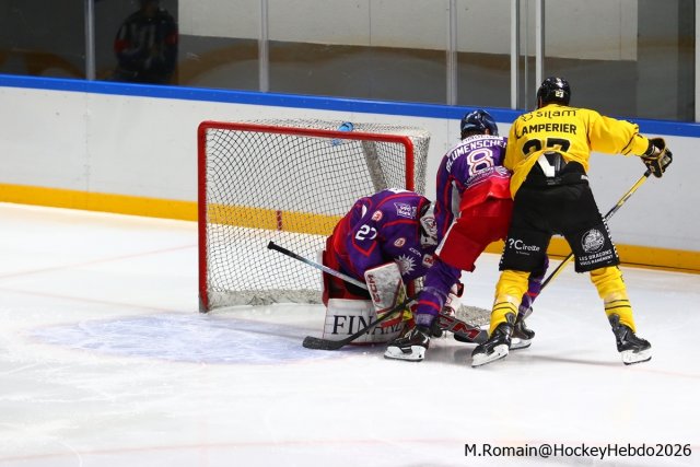 Photo hockey match Rouen - Düsseldorf le 05/09/2026