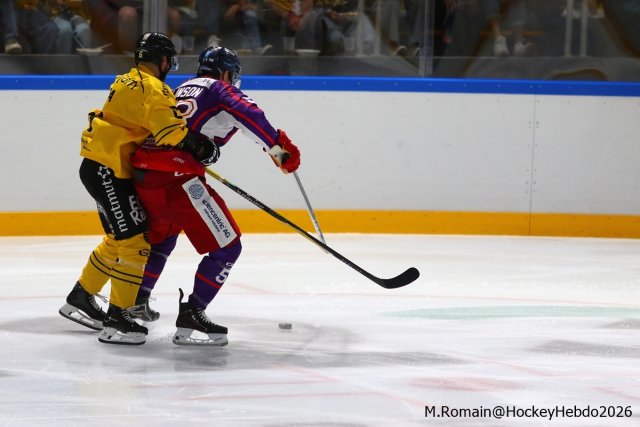 Photo hockey match Rouen - Düsseldorf le 05/09/2026