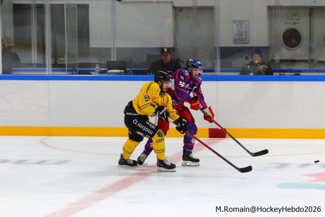 Photo hockey match Rouen - Düsseldorf le 05/09/2026