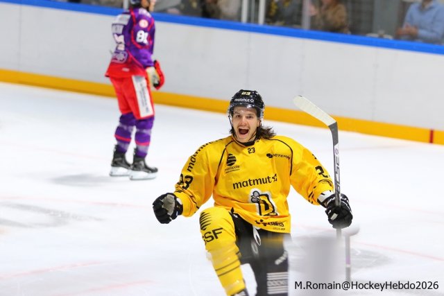 Photo hockey match Rouen - Düsseldorf le 05/09/2026