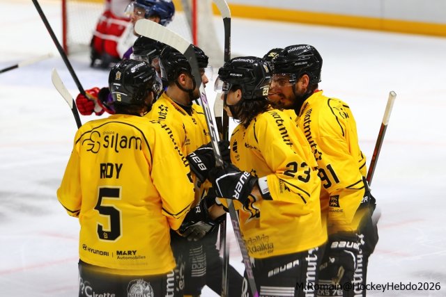 Photo hockey match Rouen - Düsseldorf le 05/09/2026