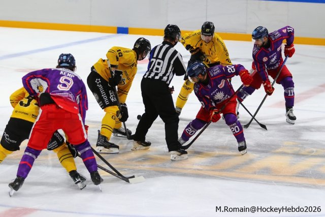 Photo hockey match Rouen - Düsseldorf le 05/09/2026