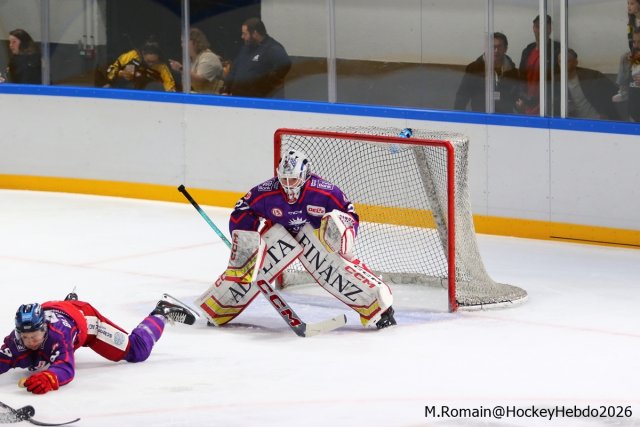 Photo hockey match Rouen - Düsseldorf le 05/09/2026