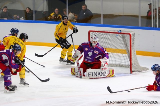 Photo hockey match Rouen - Düsseldorf le 05/09/2026