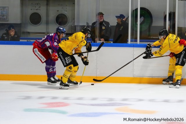 Photo hockey match Rouen - Düsseldorf le 05/09/2026