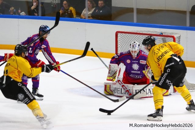 Photo hockey match Rouen - Düsseldorf le 05/09/2026