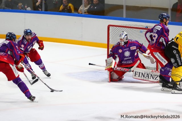Photo hockey match Rouen - Düsseldorf le 05/09/2026