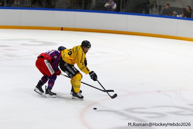Photo hockey match Rouen - Düsseldorf le 05/09/2026