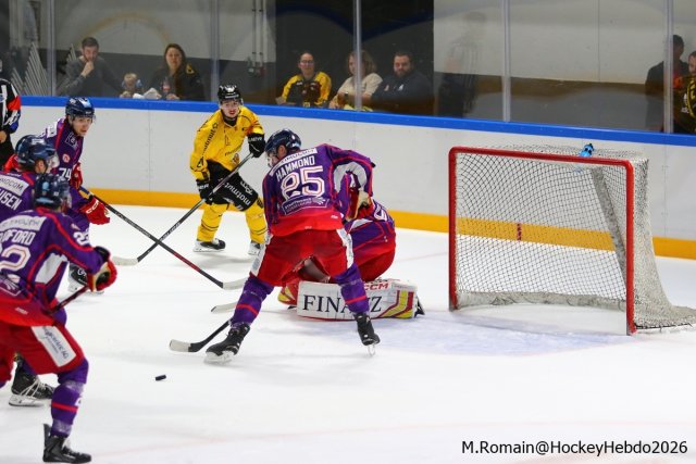 Photo hockey match Rouen - Düsseldorf le 05/09/2026