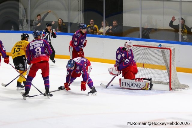 Photo hockey match Rouen - Düsseldorf le 05/09/2026